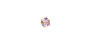 PRESTIGE 5601 4mm LIGHT COLORADO TOPAZ SHIMMER B Cube Bead