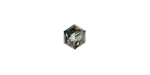 PRESTIGE 5601 6mm CRYSTAL VITRAIL MEDIUM B Cube Bead