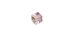 PRESTIGE 5601 6mm LIGHT COLORADO TOPAZ SHIMMER B Cube Bead