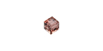 PRESTIGE 5601 6mm BLUSH ROSE Cube Bead