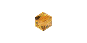 PRESTIGE 5601 8mm TOPAZ Cube Bead