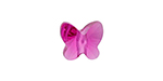 PRESTIGE 5754 6mm Butterfly Bead Fuchsia