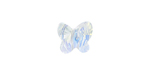 PRESTIGE 5754 8mm CRYSTAL AB Butterfly Bead