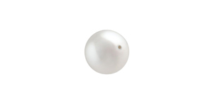 PRESTIGE 5810 10mm WHITE Crystal Round Crystal Pearl