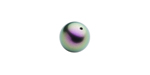 PRESTIGE 5810 10mm IRIDESCENT PURPLE Crystal Round Crystal Pearl