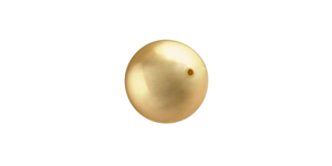 PRESTIGE 5810 12mm BRIGHT GOLD Crystal Round Crystal Pearl