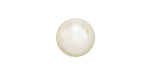 PRESTIGE 5810 12mm CREAM Crystal Round Crystal Pearl