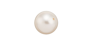 PRESTIGE 5810 12mm CREAMROSE Crystal Round Crystal Pearl