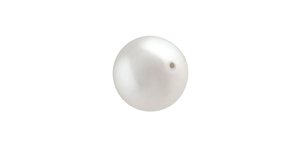 PRESTIGE 5810 12mm WHITE Crystal Round Crystal Pearl