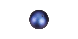 PRESTIGE 5810 12mm IRIDESCENT DARK BLUE Crystal Round Crystal Pearl