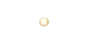 PRESTIGE 5810 5mm LIGHT GOLD Crystal Round Crystal Pearl