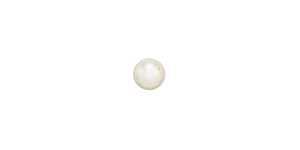 PRESTIGE 5810 5mm CREAM Crystal Round Crystal Pearl