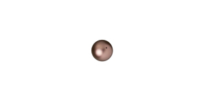 PRESTIGE 5810 5mm VELVET BROWN Crystal Round Crystal Pearl