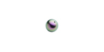 PRESTIGE 5810 6mm IRIDESCENT PURPLE Crystal Round Crystal Pearl