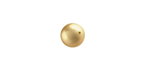 PRESTIGE 5810 8mm BRIGHT GOLD Crystal Round Crystal Pearl