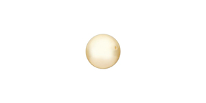 PRESTIGE 5810 8mm LIGHT GOLD Crystal Round Crystal Pearl