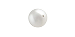 PRESTIGE 5810 8mm WHITE Crystal Round Crystal Pearl