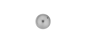 PRESTIGE 5810 8mm GREY Crystal Round Crystal Pearl