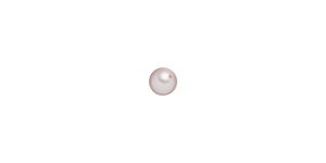 PRESTIGE 5818 4mm ROSALINE Half-Drilled Crystal Pearl