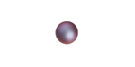 PRESTIGE 5818 8mm IRIDESCENT RED Half-Drilled Crystal Pearl