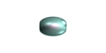 PRESTIGE 5824 4mm Rice-Shaped Pearl Crystal Iridescent Light Turquoise