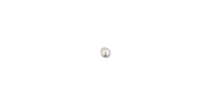 PRESTIGE 5841 8mm LIGHT GREY Baroque Round Crystal Pearl