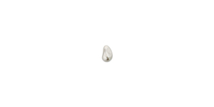 PRESTIGE 5843 12mm LIGHT GREY Baroque Drop Crystal Pearl