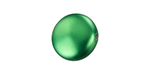 PRESTIGE 5860 10mm Coin Pearl Crystal Eden Green - Features Swarovski® Crystals