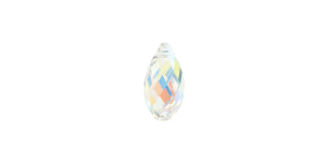 PRESTIGE 6010 11mm Briolette Pendant Crystal AB