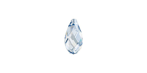 PRESTIGE 6010 11mm Briolette Pendant Crystal Blue Shade