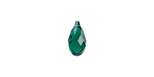 PRESTIGE 6010 11mm Briolette Pendant Emerald