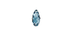 PRESTIGE 6010 11mm Briolette Pendant Denim Blue