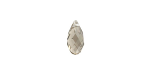 PRESTIGE 6010 11mm Briolette Pendant Greige