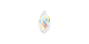 PRESTIGE 6010 13mm Briolette Pendant Crystal AB