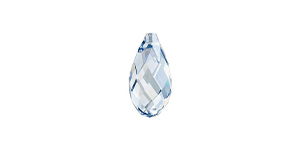 PRESTIGE 6010 13mm Briolette Pendant Crystal Blue Shade