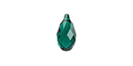 PRESTIGE 6010 13mm Briolette Pendant Emerald