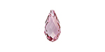 PRESTIGE 6010 13mm Briolette Pendant Dark Rose