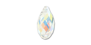 PRESTIGE 6010 17mm Briolette Pendant Crystal AB