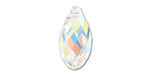 PRESTIGE 6010 21mm Briolette Pendant Crystal AB