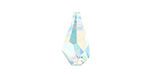 PRESTIGE 6015 17mm Polygon Drop Pendant Crystal AB