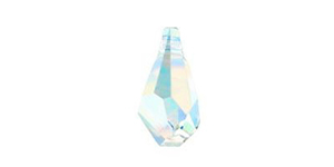 PRESTIGE 6015 17mm Polygon Drop Pendant Crystal AB