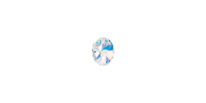 PRESTIGE 6028 8mm Oval Pendant Crystal AB