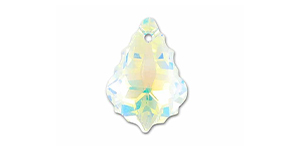 PRESTIGE 6090 22mm Baroque Pendant Crystal AB