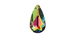 PRESTIGE 6100 24mm Faceted Teardrop Pendant Crystal Vitrail Medium