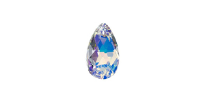 PRESTIGE 6106 16mm Pear-Shaped Pendant Crystal AB