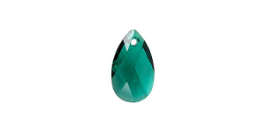PRESTIGE 6106 16mm Pear-Shaped Pendant Emerald
