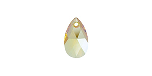 PRESTIGE 6106 16mm Pear-Shaped Pendant Light Topaz Shimmer