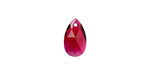 PRESTIGE 6106 16mm Pear-Shaped Pendant Scarlet