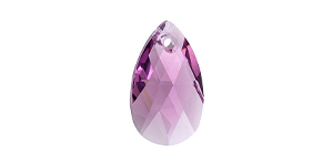 PRESTIGE 6106 22mm Pear-Shaped Pendant Iris