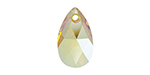 PRESTIGE 6106 22mm Pear-Shaped Pendant Light Topaz Shimmer
